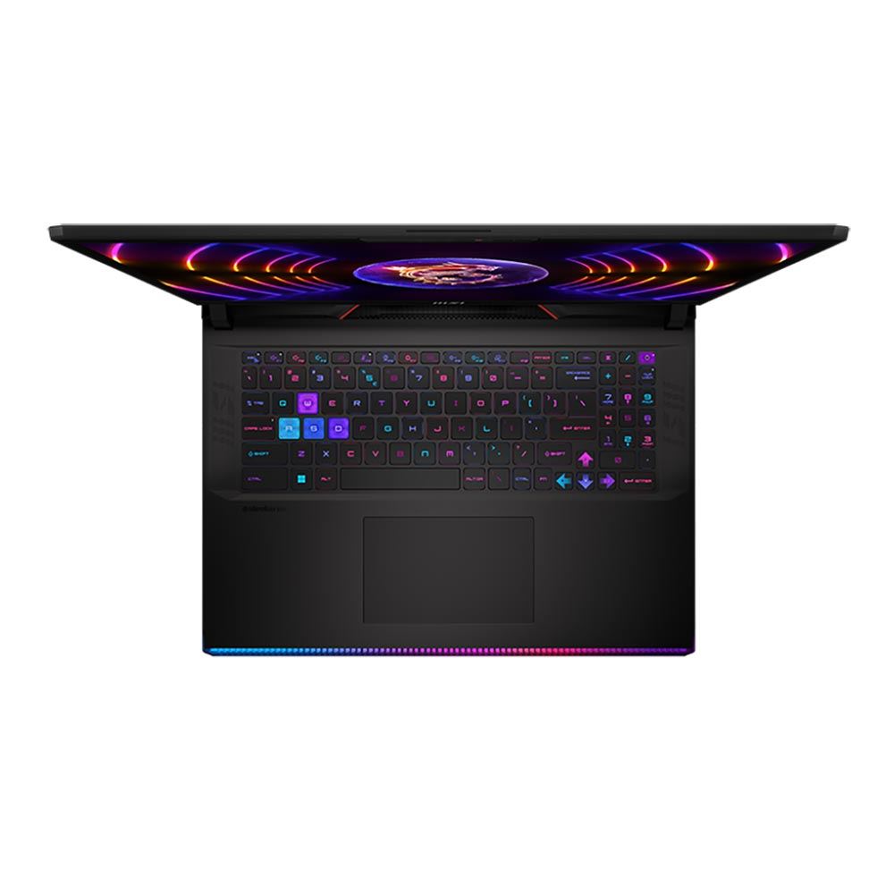 MSI Raider GE78HX 13VI-086US 17" QHD+ IPS 240Hz Display Gaming Laptop, Intel Core i9 13th Gen 13950HX 1.6GHz Processor; NVIDIA GeForce RTX 4090 16GB GDDR6; 64GB DDR5-5200 RAM; 2TB NVMe M.2 SSD; Windows 11 Pro,