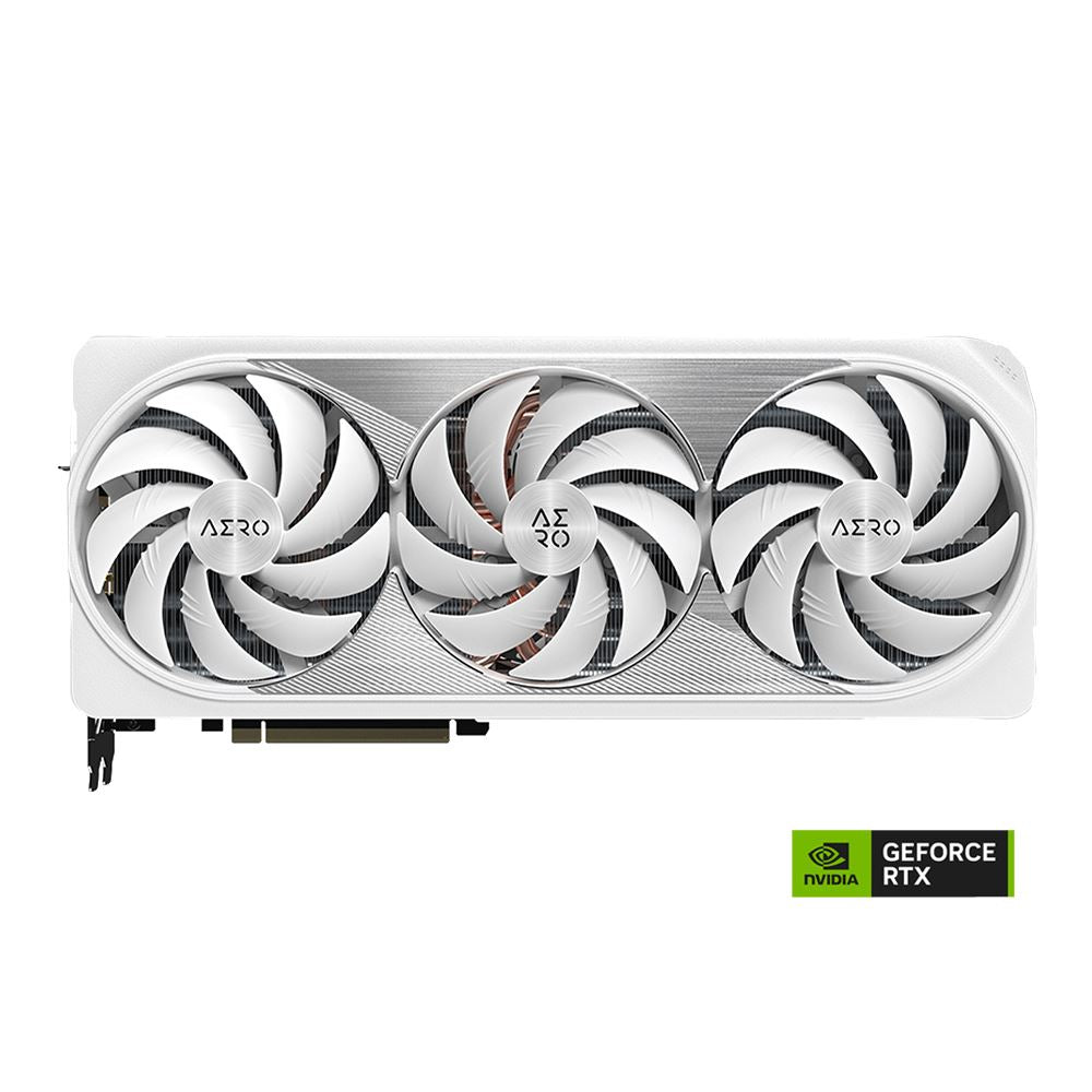 Gigabyte NVIDIA GeForce RTX 4090 Aero RGB Overclocked Triple Fan 24GB GDDR6X PCIe 4.0 Graphics Card GVN4090AEROOC24