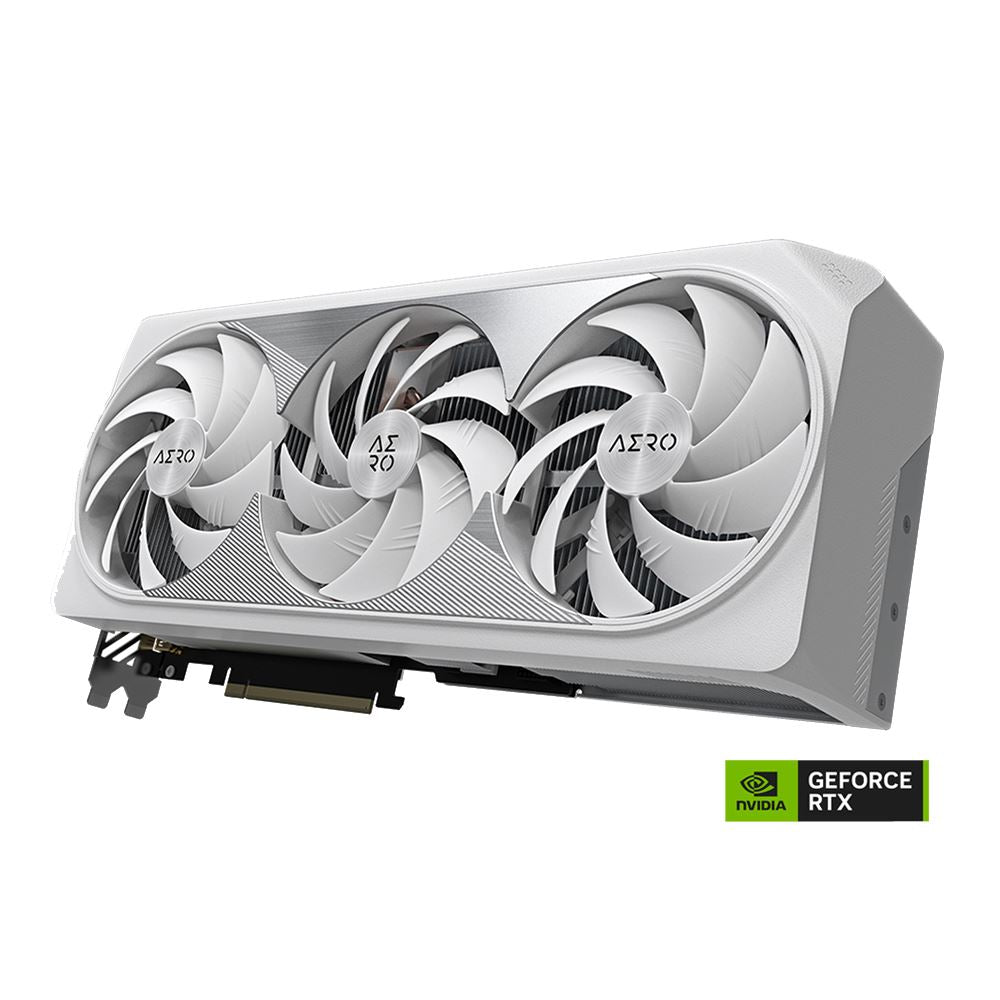 Gigabyte NVIDIA GeForce RTX 4090 Aero RGB Overclocked Triple Fan 24GB GDDR6X PCIe 4.0 Graphics Card GVN4090AEROOC24
