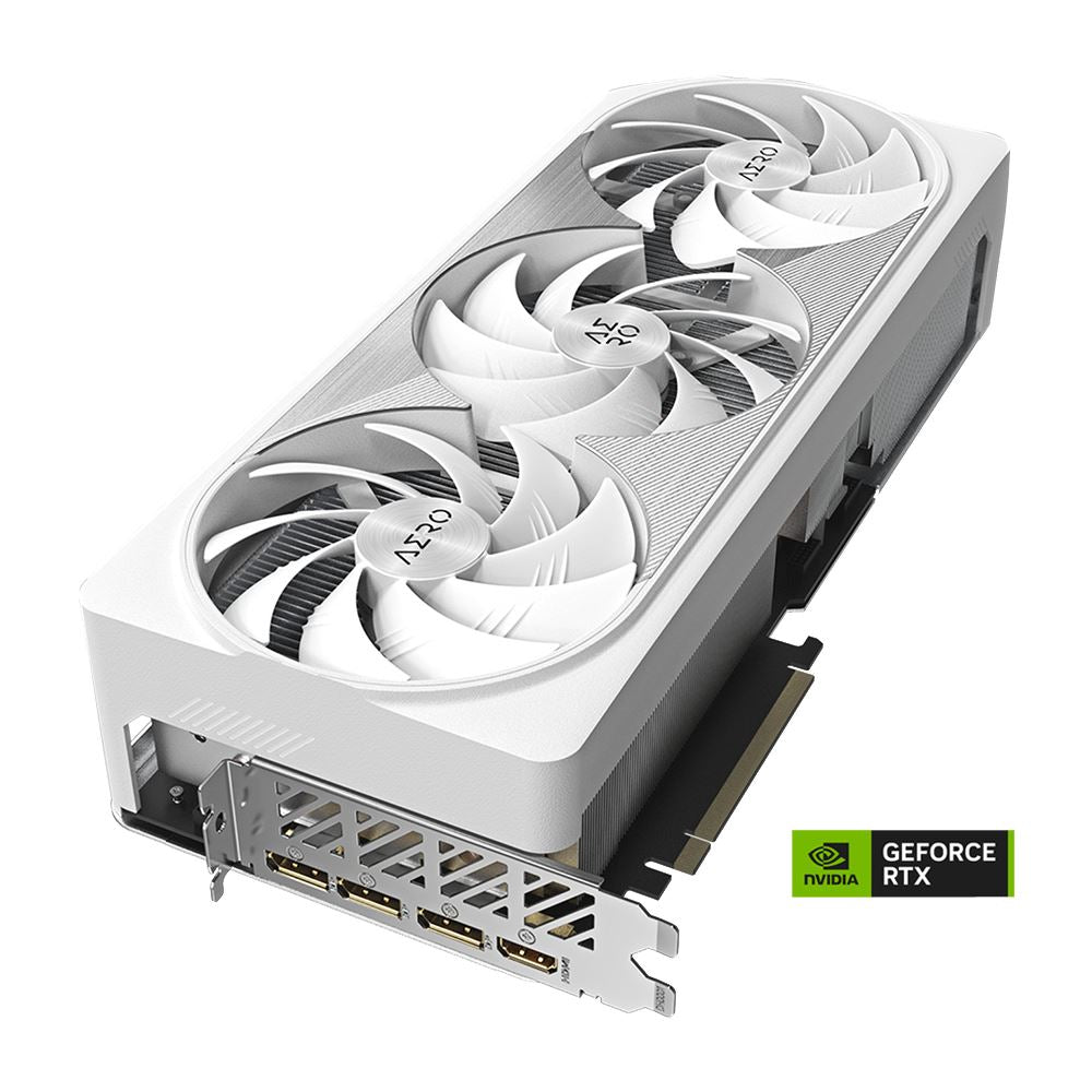 Gigabyte NVIDIA GeForce RTX 4090 Aero RGB Overclocked Triple Fan 24GB GDDR6X PCIe 4.0 Graphics Card GVN4090AEROOC24