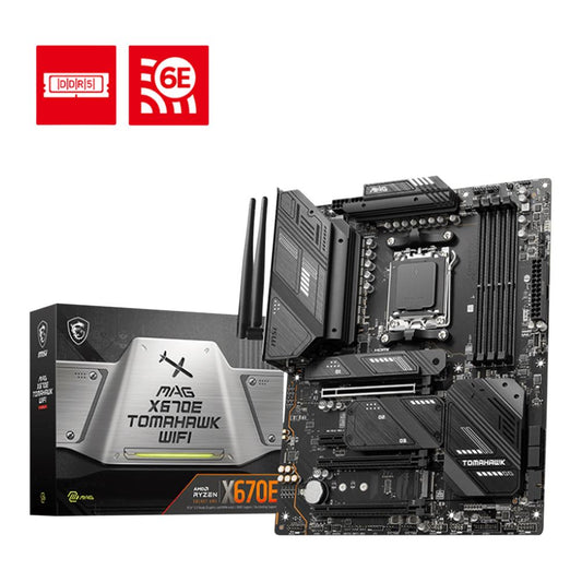 MSI X670E MAG Tomahawk WiFi AMD AM5 ATX Motherboard
