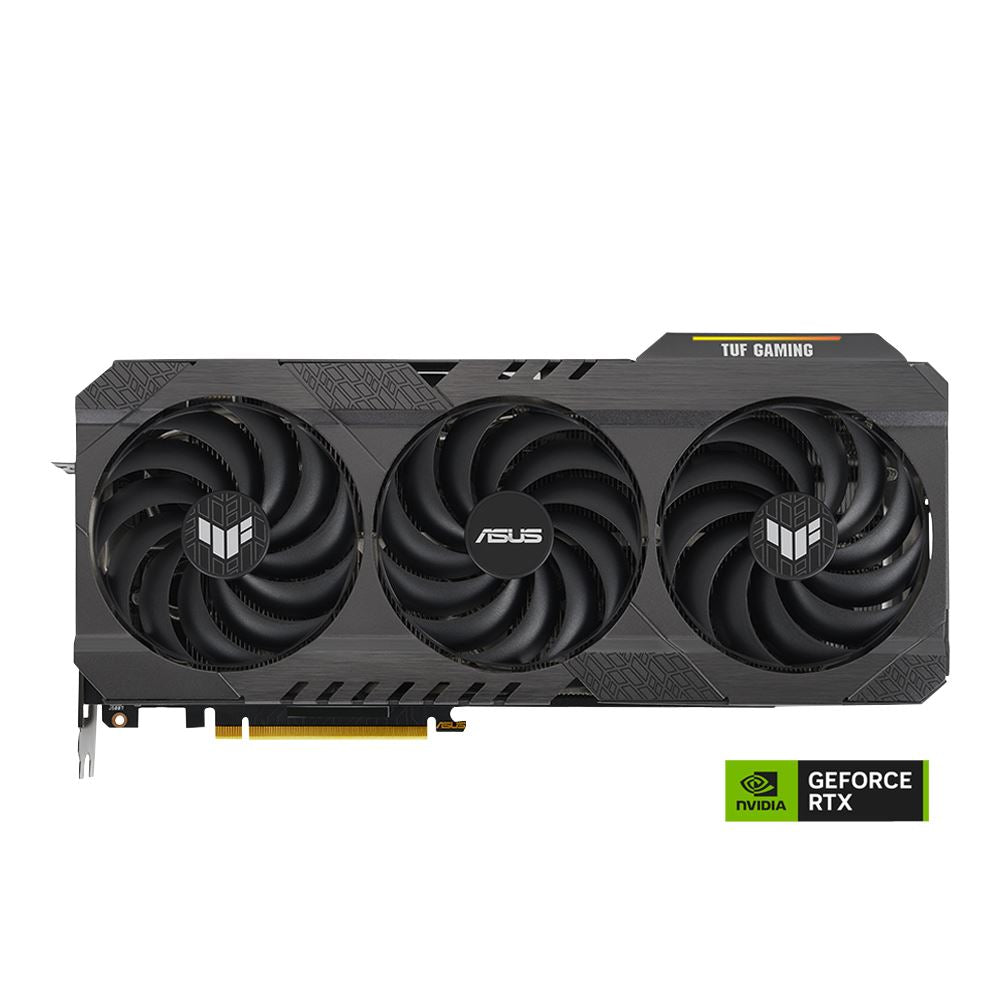 ASUS NVIDIA GeForce RTX 4090 TUF Gaming RGB Overclocked Triple Fan 24GB GDDR6X PCIe 4.0 Graphics Card TUF4090-O24G-OG