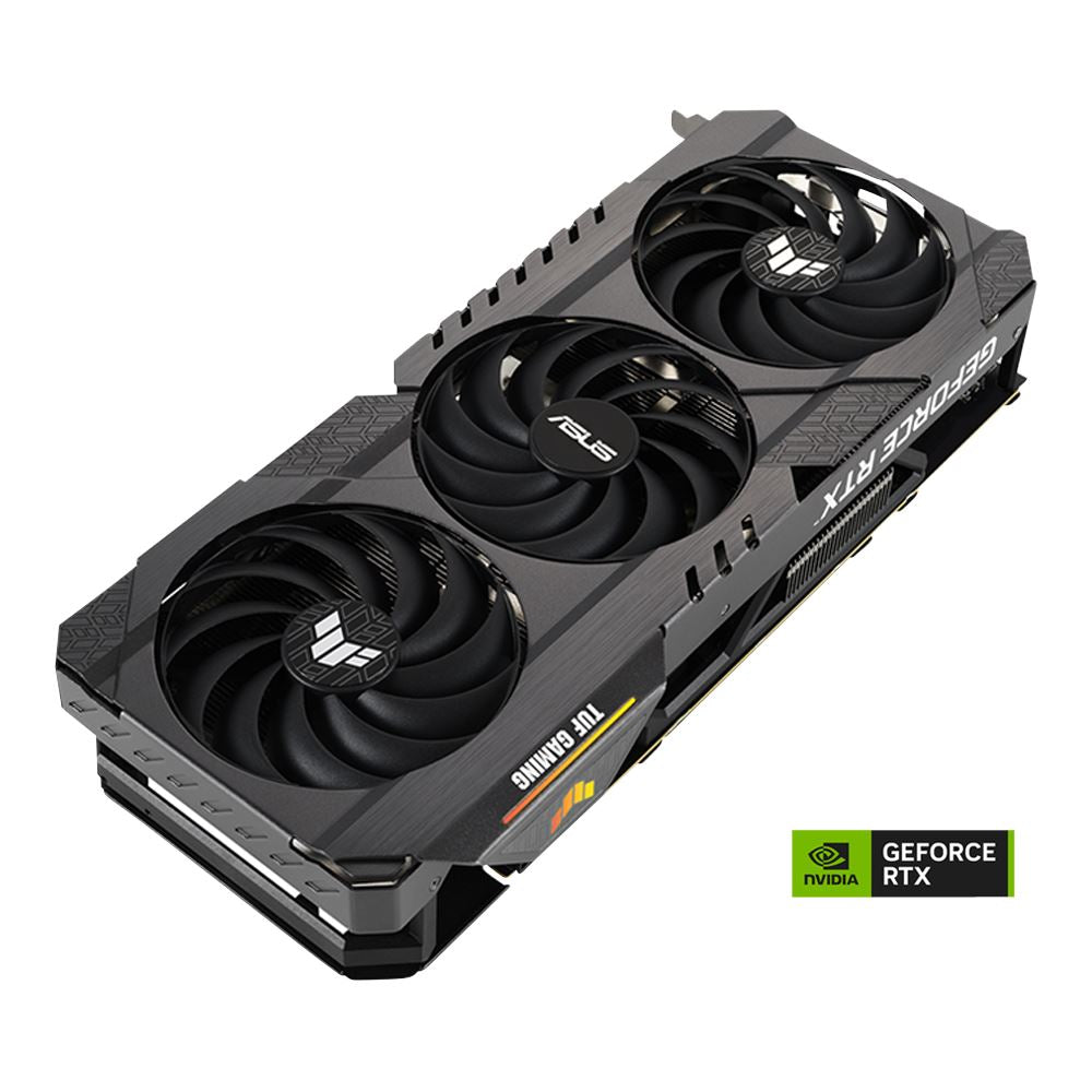 ASUS NVIDIA GeForce RTX 4090 TUF Gaming RGB Overclocked Triple Fan 24GB GDDR6X PCIe 4.0 Graphics Card TUF4090-O24G-OG