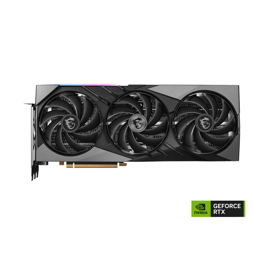 MSI NVIDIA GeForce RTX 4090 Gaming X Slim RGB Overclocked Triple Fan 24GB GDDR6X PCIe 4.0 Graphics Card