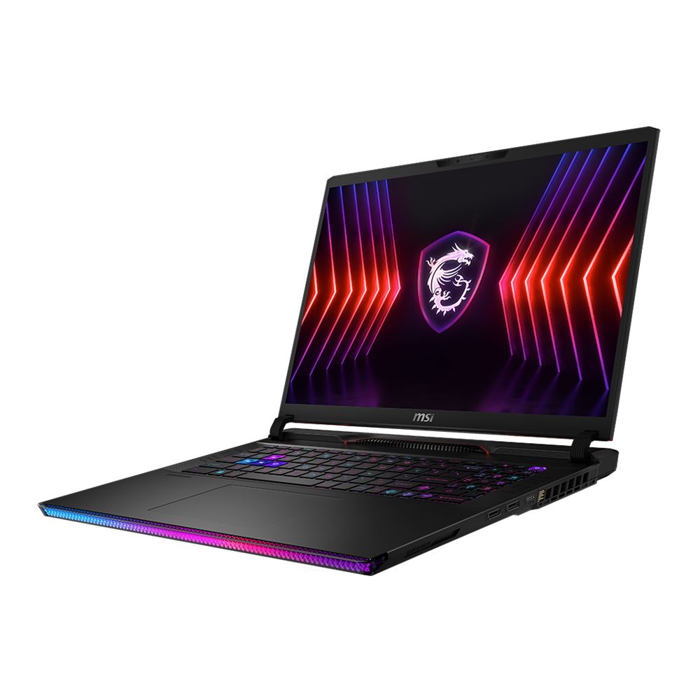 MSI Raider GE78HX 14VGG-205US 17" QHD+ IPS 240Hz Display Gaming Laptop Computer - Black Intel Core i9 14900HX 1.6GHz Processor; NVIDIA GeForce RTX 4070 8GB GDDR6; 32GB DDR5-5600 RAM; 1TB NVMe M.2 SSD