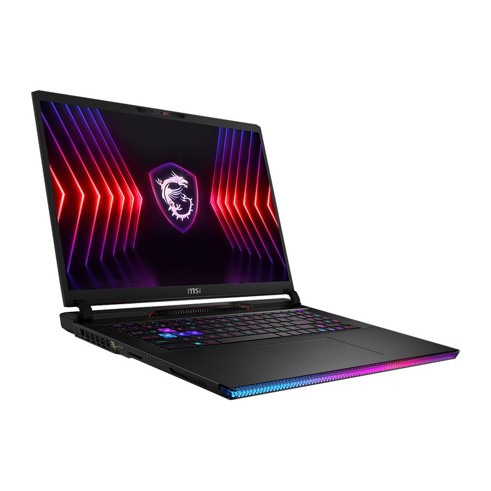 MSI Raider GE78HX 14VGG-205US 17" QHD+ IPS 240Hz Display Gaming Laptop Computer - Black Intel Core i9 14900HX 1.6GHz Processor; NVIDIA GeForce RTX 4070 8GB GDDR6; 32GB DDR5-5600 RAM; 1TB NVMe M.2 SSD