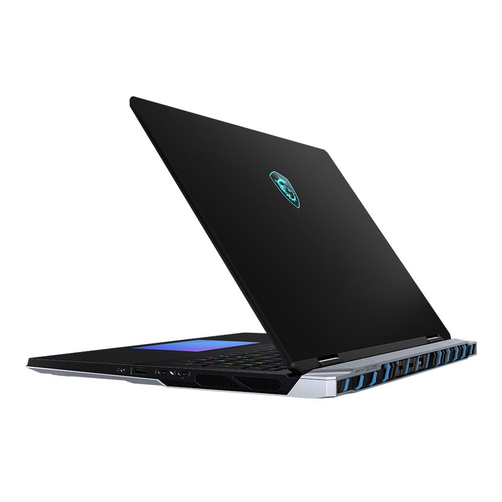 MSI Titan 18 HX A14VIG-088US 18" UHD+ 120Hz Mini LED Display Gaming Laptop Computer, Intel Core i9 14900HX 1.6GHz Processor; NVIDIA GeForce RTX 4090 16GB GDDR6; 64GB DDR5-5600 RAM; 4TB (2x2TB RAID 0) NVMe M.2 SSD; WiFi 7; Windows 11 Pro;