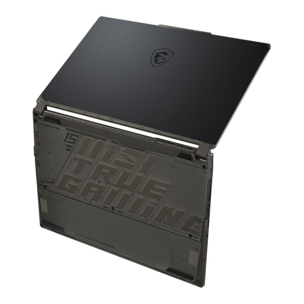MSI Cyborg 15 AI A1VEK-079US 15.6" Gaming Laptop Computer - Translucent Black Intel Core Ultra 7-155H 1.4GHz Processor; NVIDIA GeForce RTX 4050 6GB GDDR6; 16GB DDR5-5600 RAM; 1TB Solid State Drive