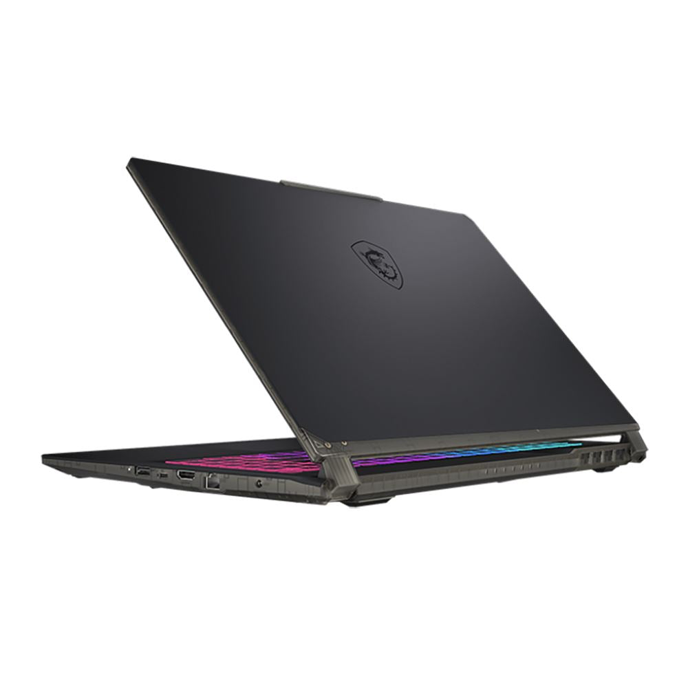 MSI Cyborg 15 AI A1VEK-079US 15.6" Gaming Laptop Computer - Translucent Black Intel Core Ultra 7-155H 1.4GHz Processor; NVIDIA GeForce RTX 4050 6GB GDDR6; 16GB DDR5-5600 RAM; 1TB Solid State Drive