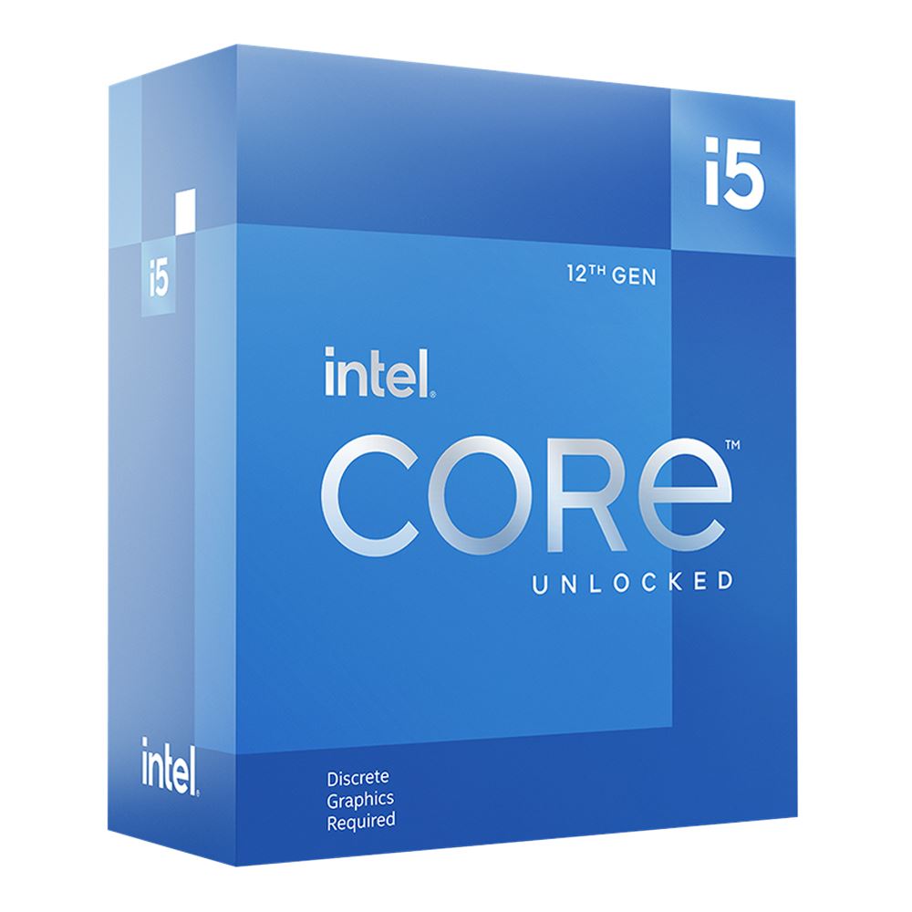 Intel Core i5-12600KF Alder Lake 3.7GHz Ten-Core LGA 1700 Boxed Processor - Heatsink Not Included - BX8071512600KF