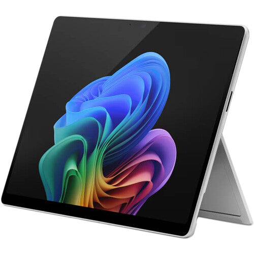 Microsoft Surface Pro (Wi-Fi) 11th Edition ZHY-00001 Copilot+ PC 13" Touchscreen 2-in-1 Laptop Computer - Platinum Snapdragon X Plus (10-Core) Processor; 16GB LPDDR5x RAM; 512GB Solid State Drive; Qualcomm Adreno GPU