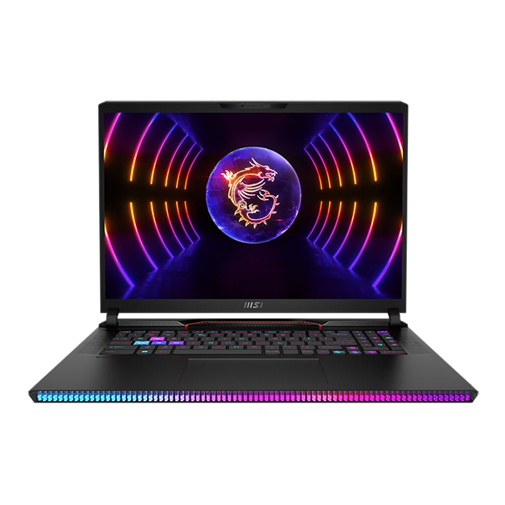 MSI Raider GE78HX 13VI-086US 17" QHD+ IPS 240Hz Display Gaming Laptop, Intel Core i9 13th Gen 13950HX 1.6GHz Processor; NVIDIA GeForce RTX 4090 16GB GDDR6; 64GB DDR5-5200 RAM; 2TB  NVMe M.2 SSD; Windows 11 Pro,