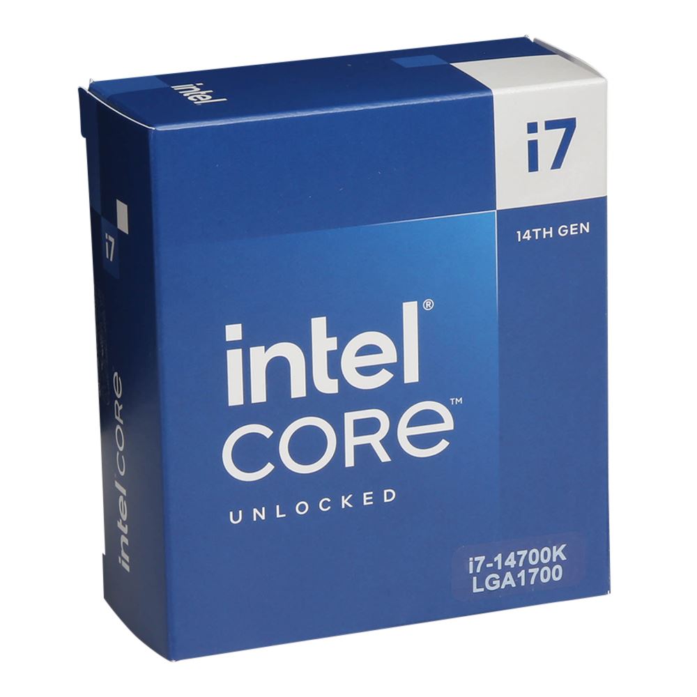 Intel Core i7-14700K Raptor Lake 3.4GHz Twenty-Core LGA 1700 Boxed Processor - Heatsink Not Included - BX8071514700K