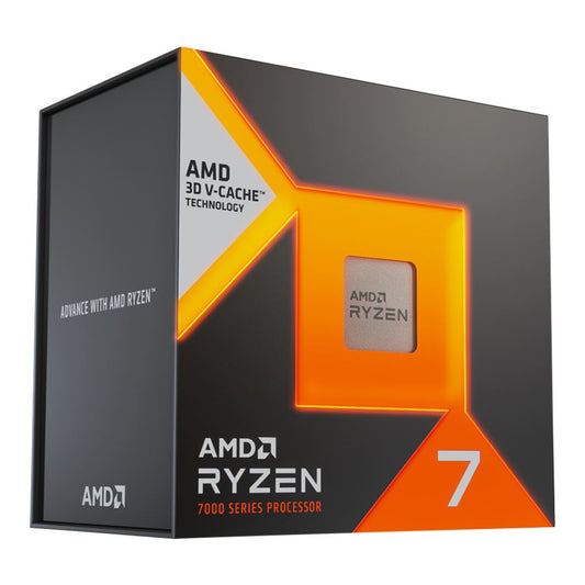 AMD Ryzen 7 7800X3D Raphael AM5 4.2GHz 8-Core Boxed Processor - Heatsink Not Included