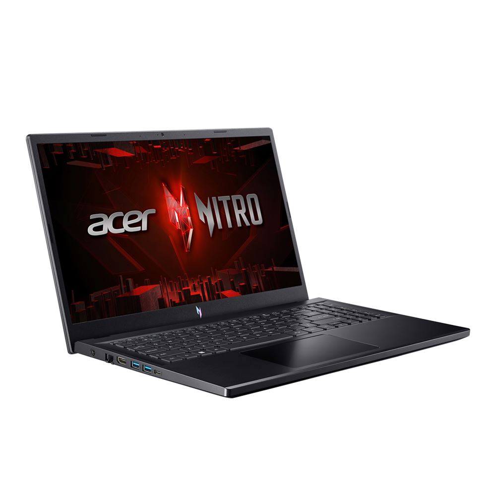 Acer Nitro V 15.6" Full HD IPS 144Hz Display, Gaming Laptop PC - Obsidian Black Intel Core i5 13th Gen 13420H 1.5GHz Processor; NVIDIA GeForce RTX 3050 6GB GDDR6; 16GB DDR5 RAM; 512GB M.2 SSD