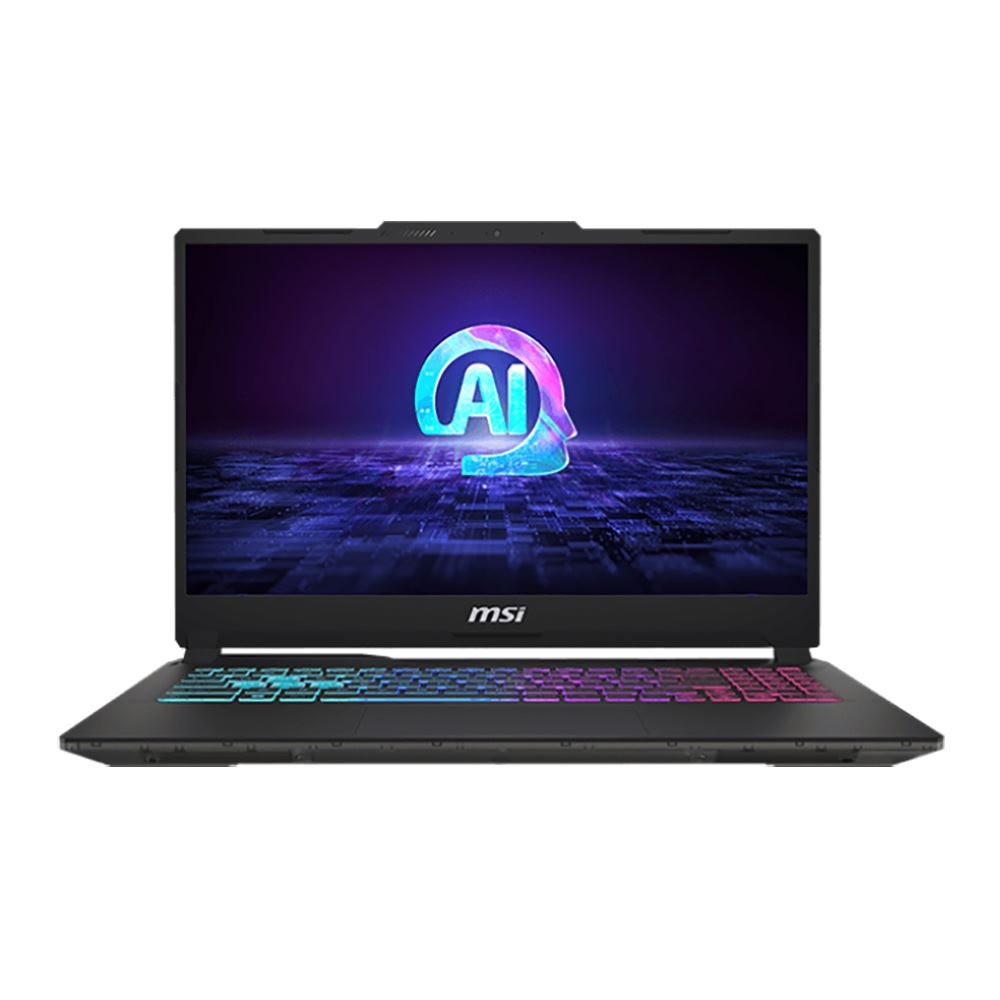 MSI Cyborg 15 AI A1VEK-079US 15.6" Full HD IPS 144Mz Display Gaming Laptop PC- Intel Core Ultra 7-155H 1.4GHz Processor; NVIDIA GeForce RTX 4050 6GB GDDR6; 16GB DDR5-5600 RAM; 1TB NVMe M.2 SSD