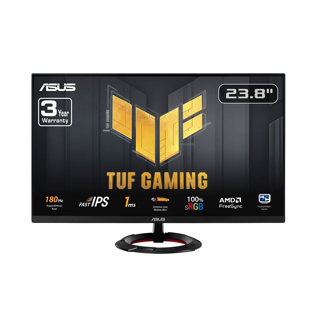 ASUS VG249Q3R TUF Gaming 23.8" Full HD (1920 x 1080) 180Hz Gaming Monitor AMD FreeSync Compatible; Narrow Bezel Design; HDMI DisplayPort