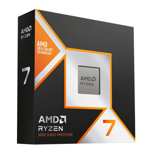 AMD Ryzen 7 9800X3D Granite Ridge AM5 4.70GHz 8-Core Boxed Processor - Heatsink Not Included - 100-1000001084W