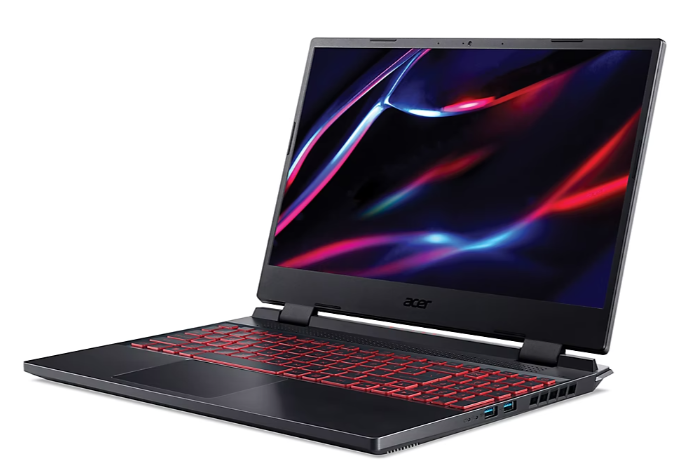 Acer Nitro 5 AN515-58-73RS 15.6" FHD IPS 144Hz Gaming Laptop, Intel Core i7 12650H Processor, 16 GB DDR5 RAM, 512GB PCIe Gen 4 SSD, NVIDIA GeForce 4050 6GB